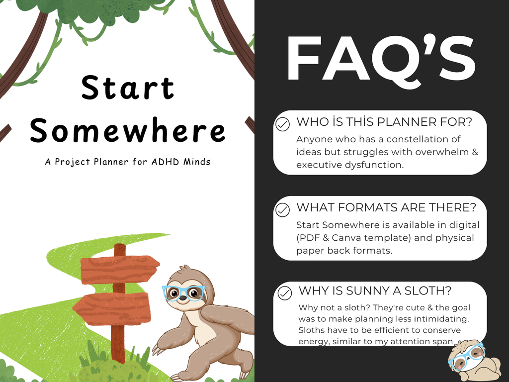 Start Somewhere: A Project Planner for ADHD Minds (Digital Edition)